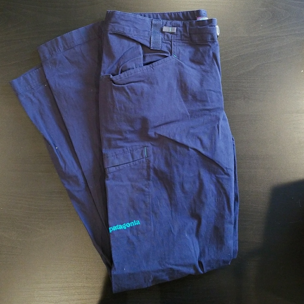 Patagonia Navy Pants Size 8